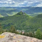 Pfaelzer Herzel Mit 2 Schlafzimmern Und Blick Ueber Rheinebene Kostenfreiem Parkplatz Und Wlan Fusslaeufig Zum Wald Und Den Weinbergen Weinkuehlschrank Broetchenservice Garten Mit Gasgrill Appartement Neustadt an der Weinstraße